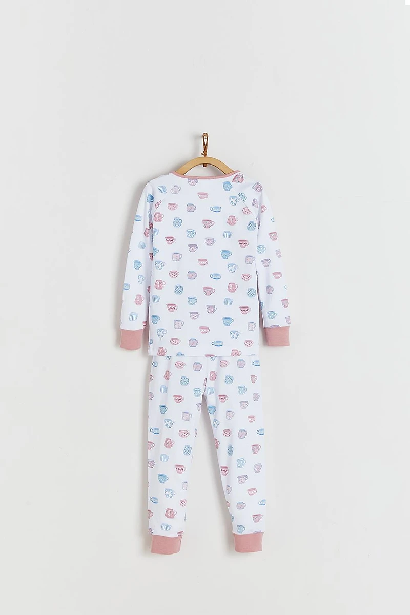 Cups Snug Fit Long Pajamas