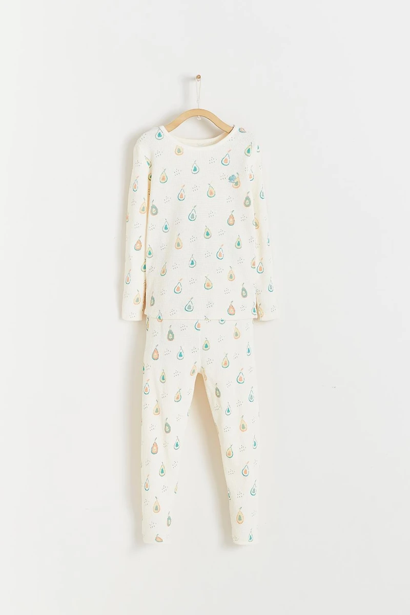 Fruits Snug fit long Pajama Set