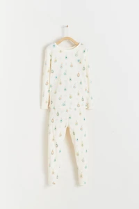 Fruits Snug fit long Pajama Set