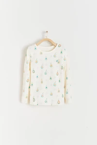 Fruits Snug fit long Pajama Set
