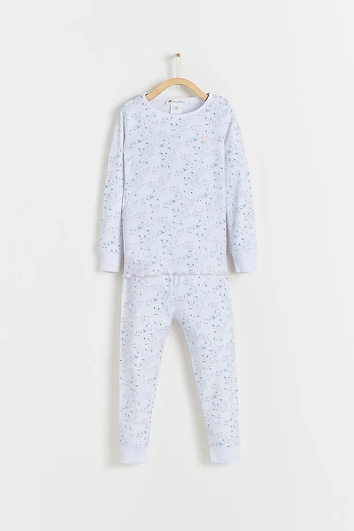 Aline Snug fit long Pajama Set