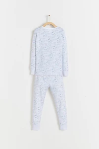 Aline Snug fit long Pajama Set