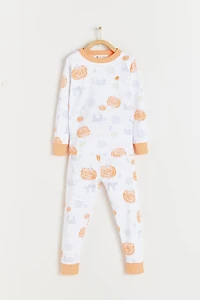 Halloween Glow Long Pajama Set