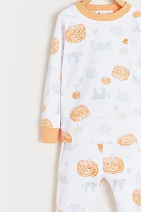 Halloween Glow Long Pajama Set
