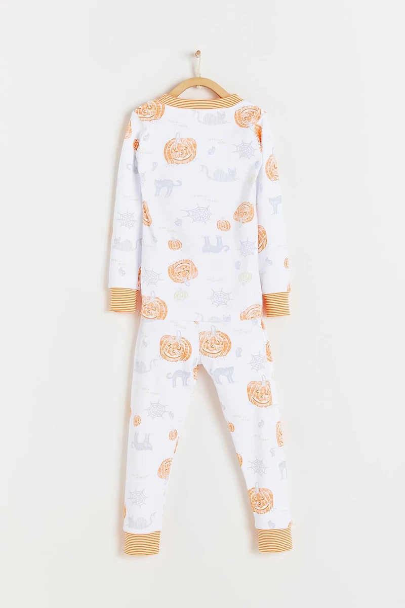 Halloween Glow Long Pajama Set