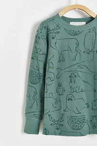 Camou Waffle Snug 2PC Pajamas