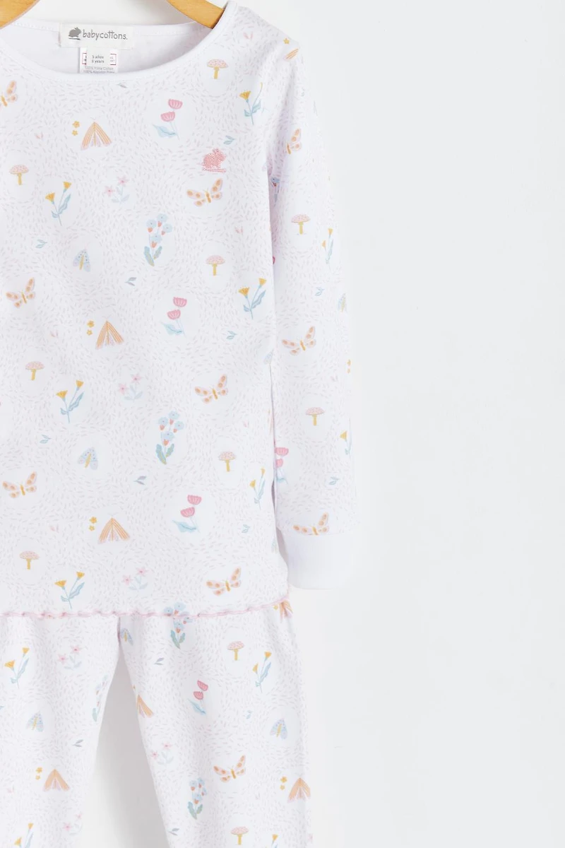 Delphine Snug Fit Long Pajama Set