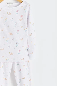 Delphine Snug Fit Long Pajama Set