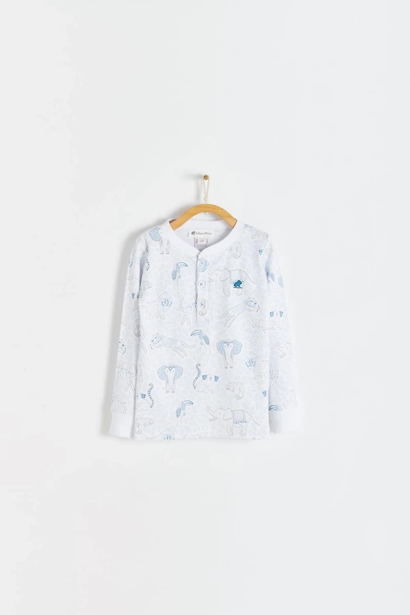 Manji Snug Fit Long Pajama Set