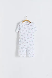 Lisa Short Tee & Shorts Pajama Set