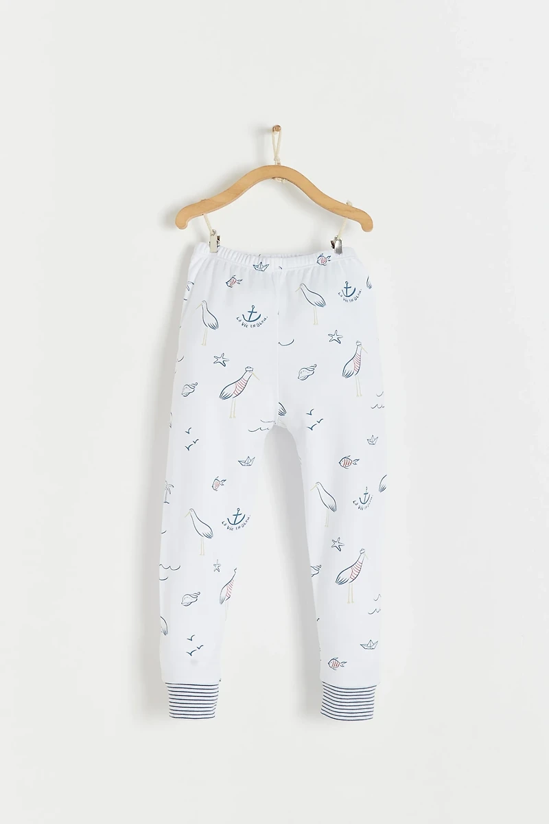 Sea Snug Fit Long Pajama Set