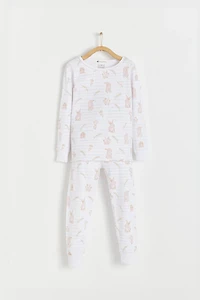Pom Snug Fit Long Pajama Set