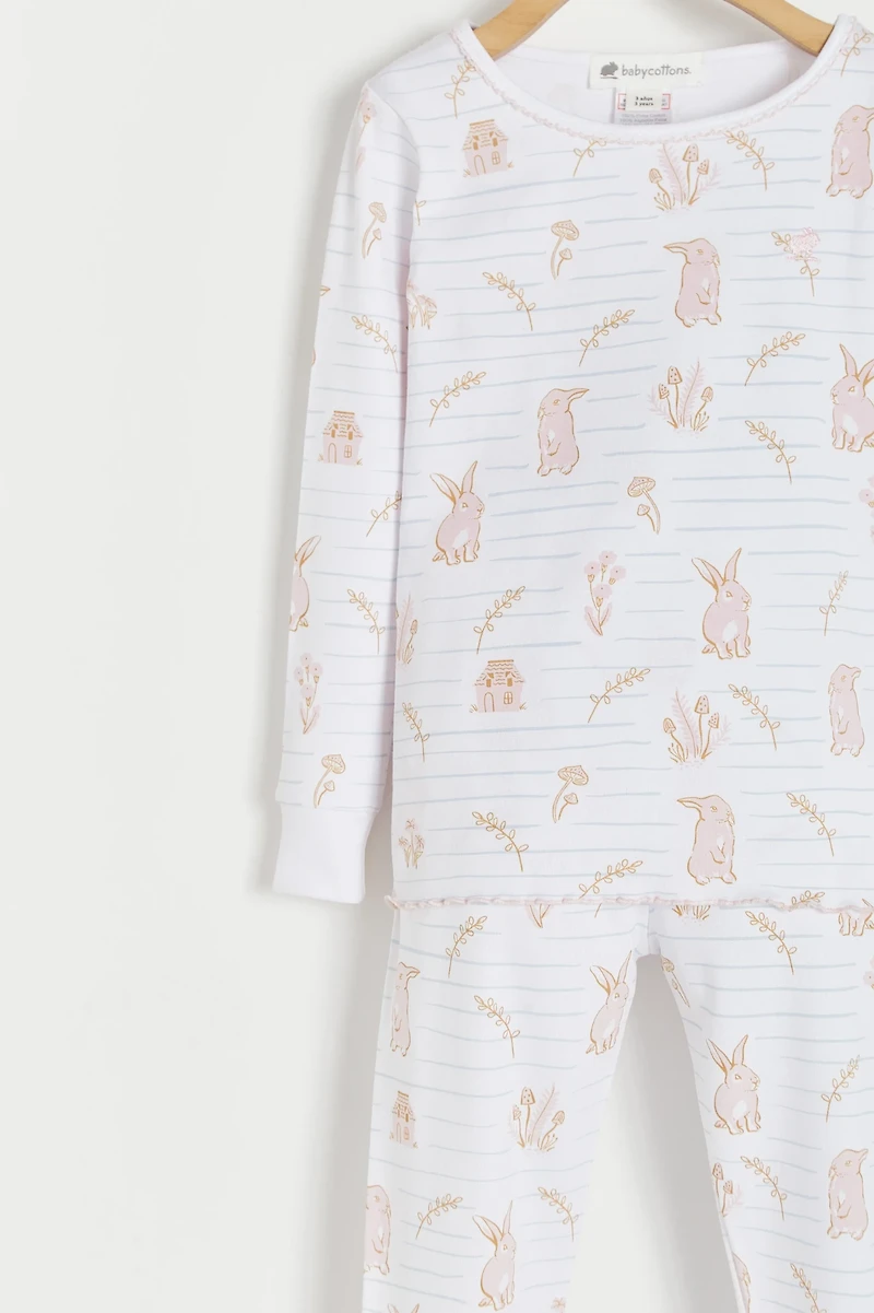 Pom Snug Fit Long Pajama Set