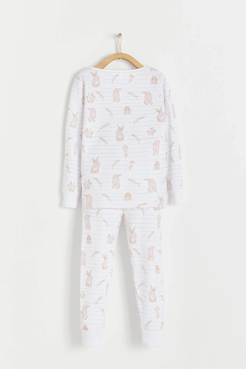 Pom Snug Fit Long Pajama Set