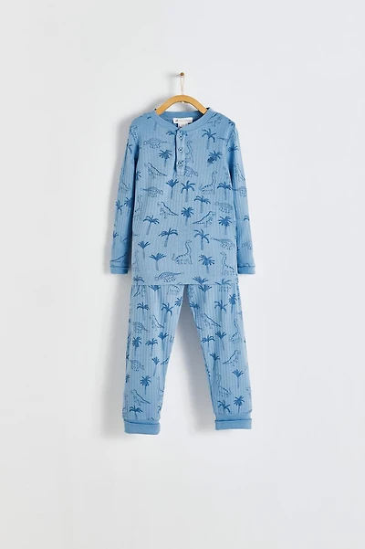 Roar Snug Fit Long Pajama Set