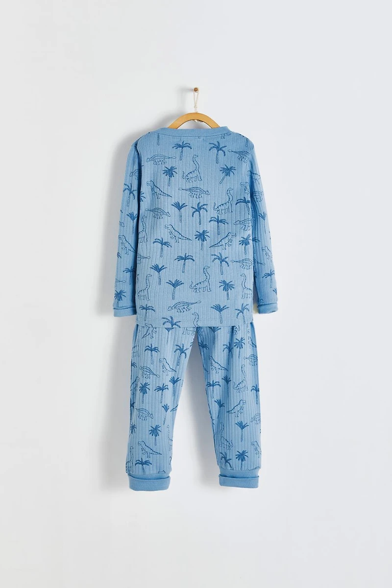 Roar Snug Fit Long Pajama Set