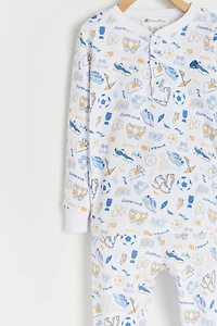Inter Snug Fit Long Pajama Set