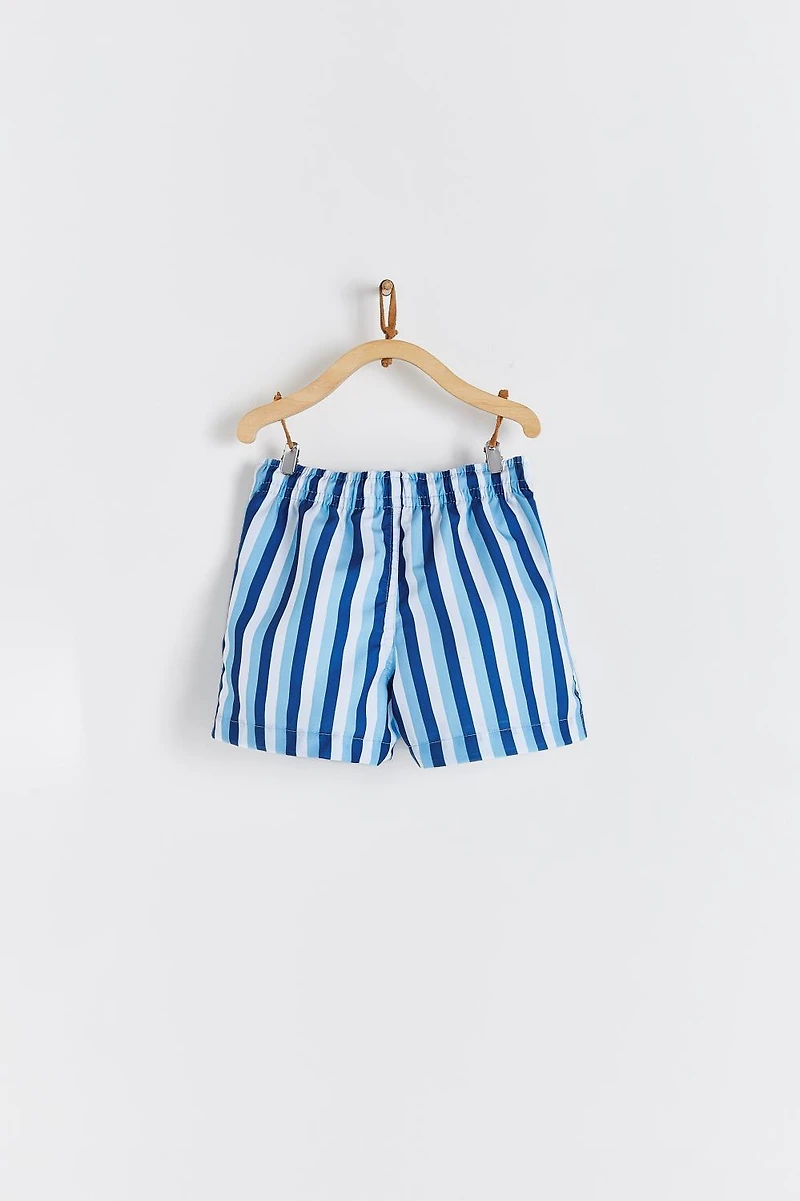 Striped Swim Shorts