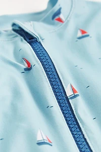Boat Long Sleeve 1-Piece Rashguard