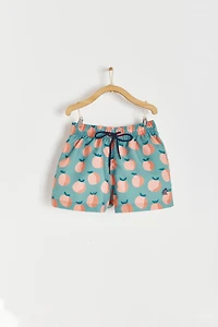 Orange Swim Trunks