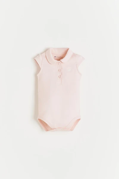 Baby Collar Short Sleeve Bodysuit