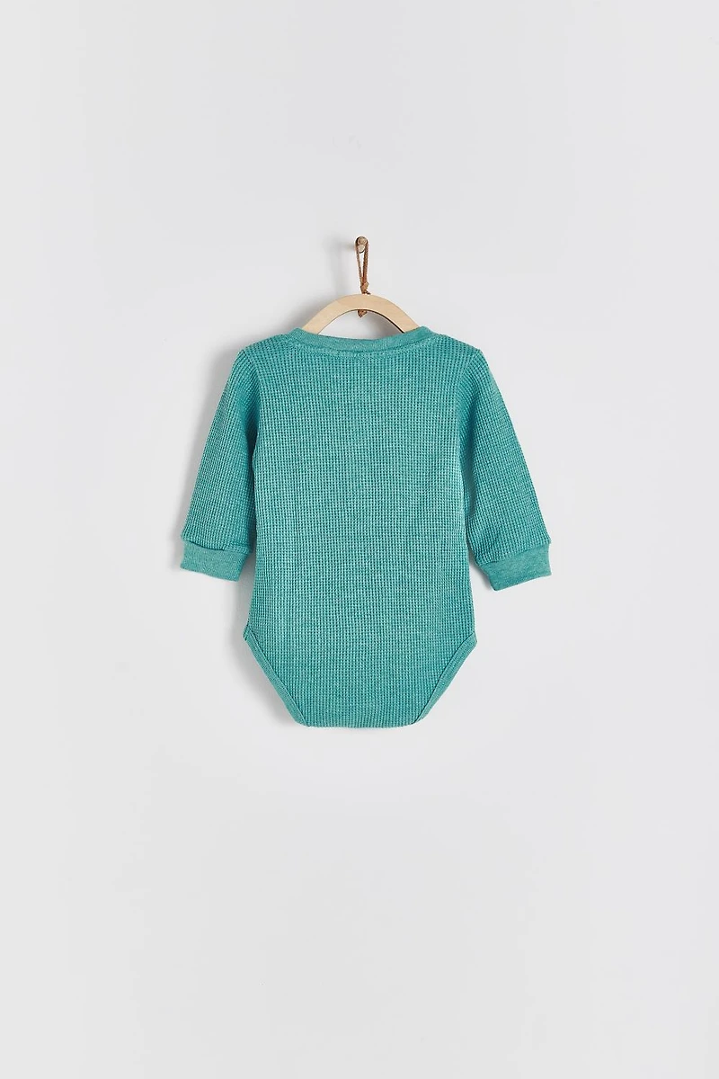 Pima Colors Riley Waffle Bodysuit