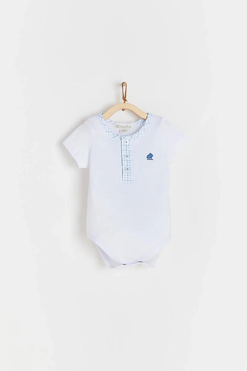 Bauti Peter Pan Collar Bodysuit