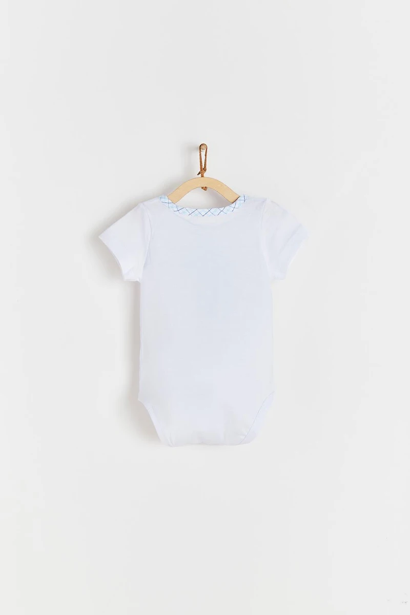 Bauti Peter Pan Collar Bodysuit