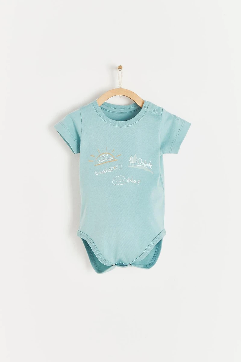 Mundi Graphic Short Sleeve Bodysuit