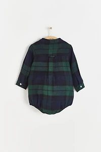 Christmas plaid Shirt Bodysuit