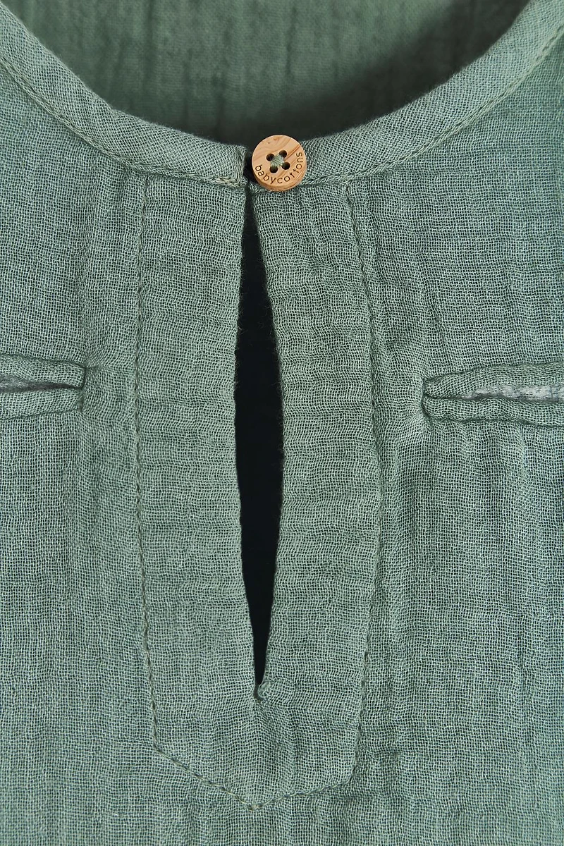 Woods Mandarin Collar Bodysuit