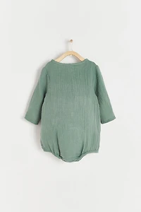 Woods Mandarin Collar Bodysuit