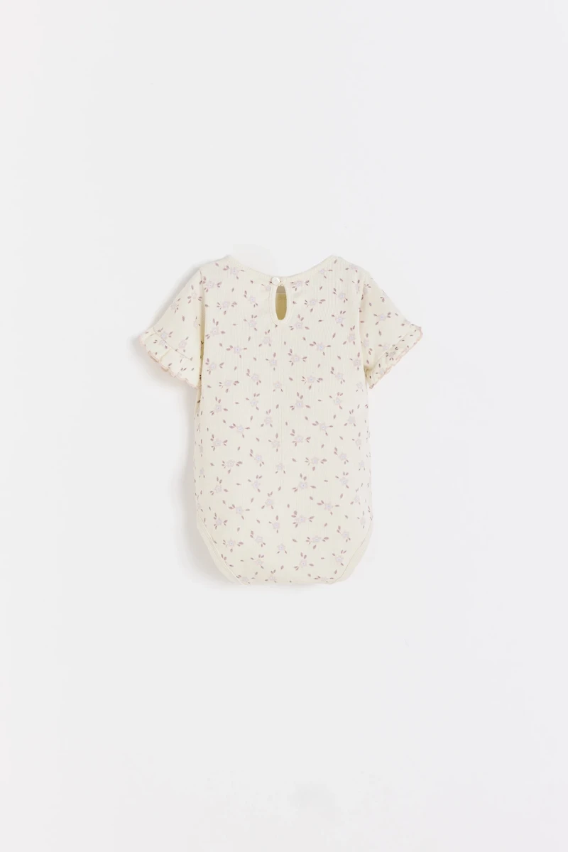 Peony Printed Bodysuit