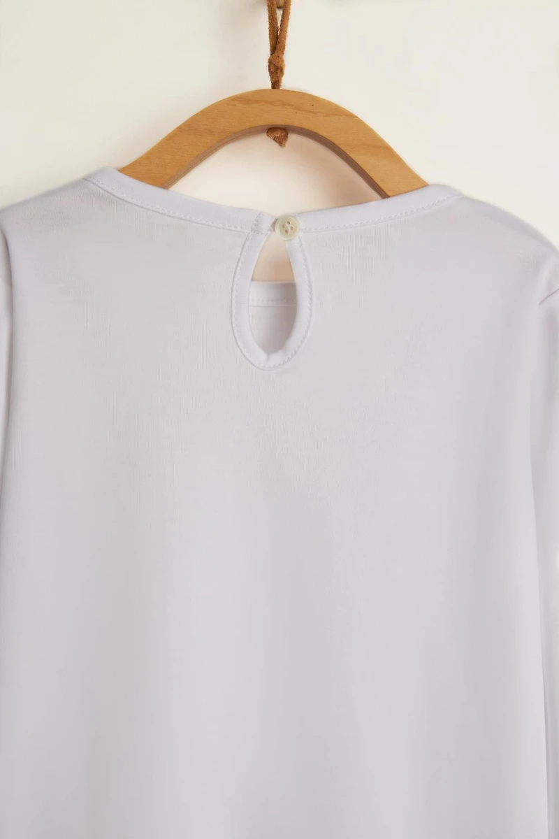 Pima Tunic Long Sleeve Top