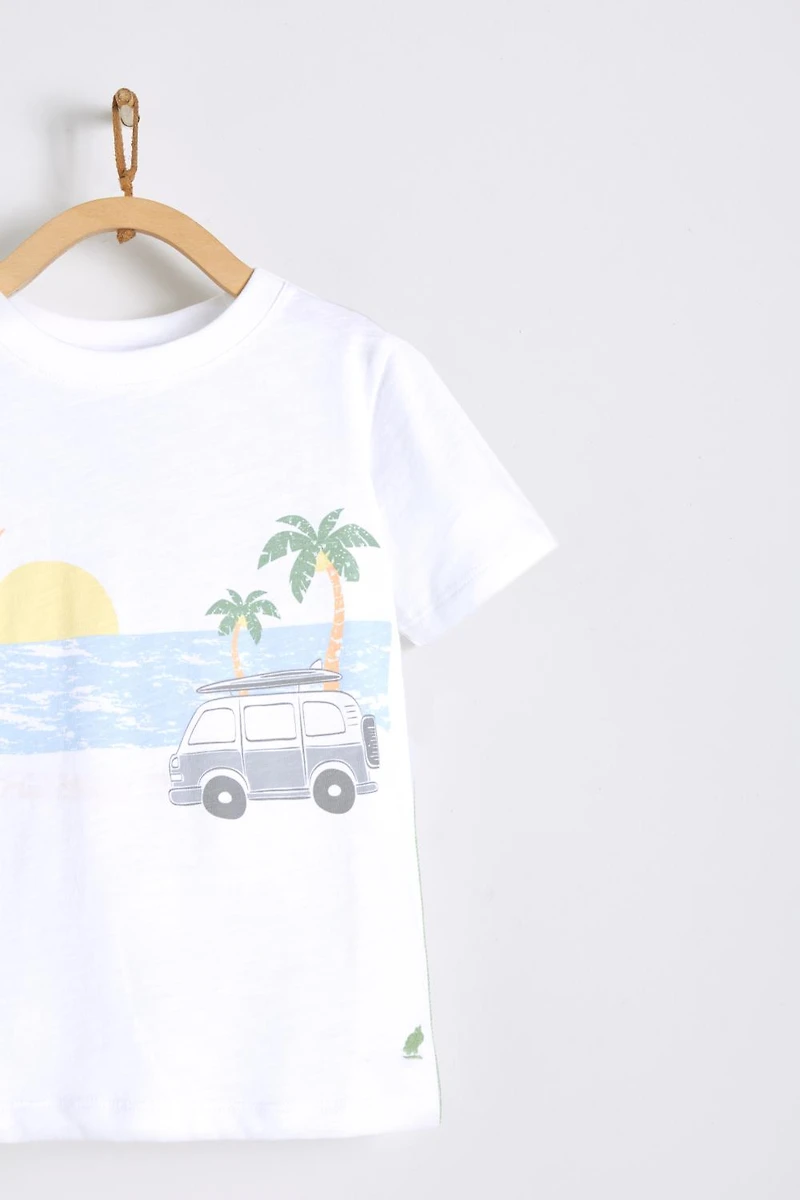 Tulum Print Short Sleeve T-Shirt