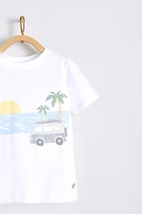 Tulum Print Short Sleeve T-Shirt