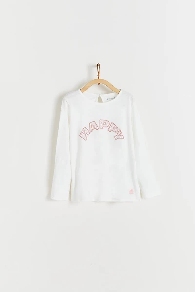 Roses Print Long Sleeve Top
