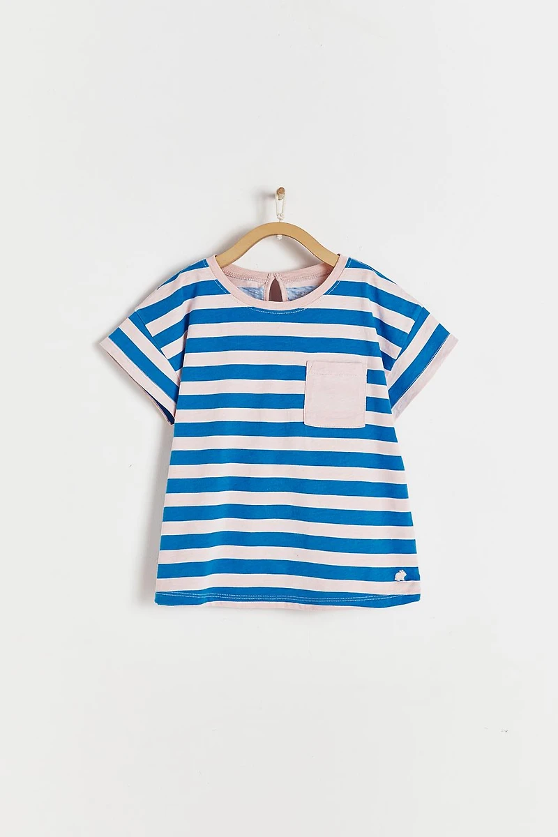 Fresia Striped Short Sleeve T-Shirt
