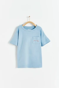 Seagull Print Short Sleeve Tee