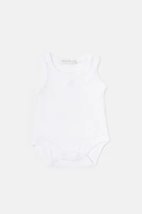 Logo Sleeveless Bodysuit