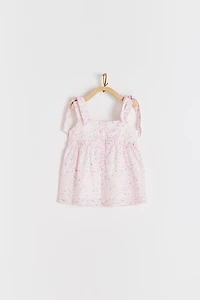 Sakura Spaghetti Strap Blouse