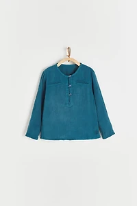 Paradise Mandarin Collar Shirt