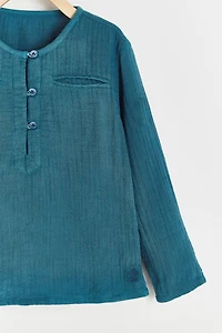 Paradise Mandarin Collar Shirt