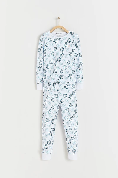Waves Snug Fit Long Pajama Set