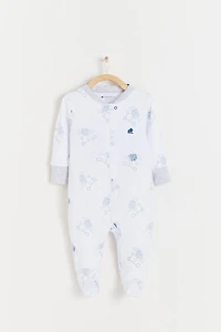 Brady Double Zip Footie Pajamas