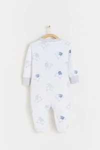 Brady Double Zip Footie Pajamas
