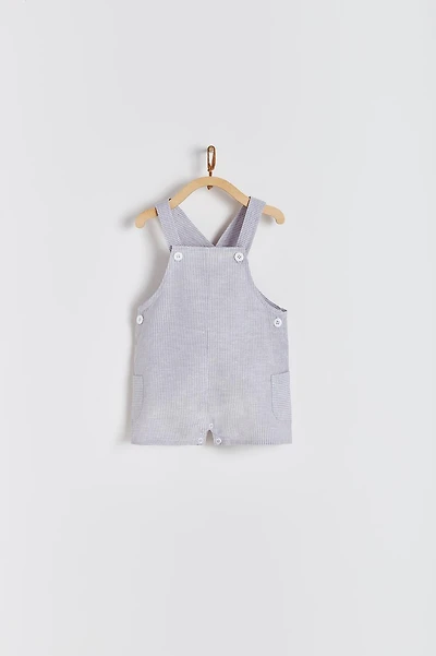 Grey Linen Shortall
