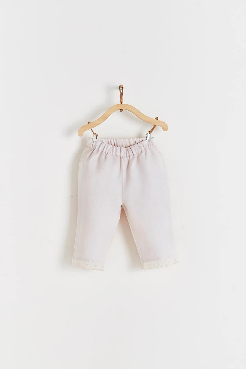 Linen Harem Baby Pants
