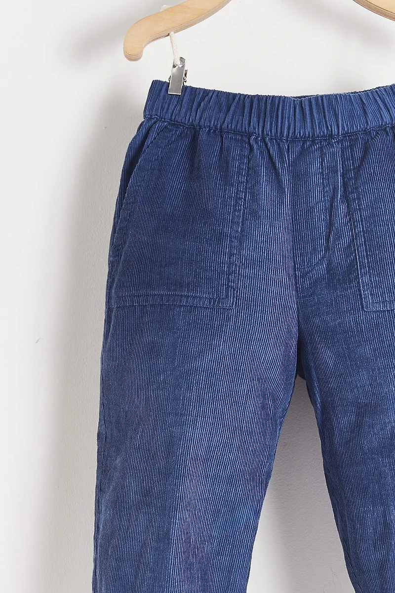 Corduroy Front Pocket Pants