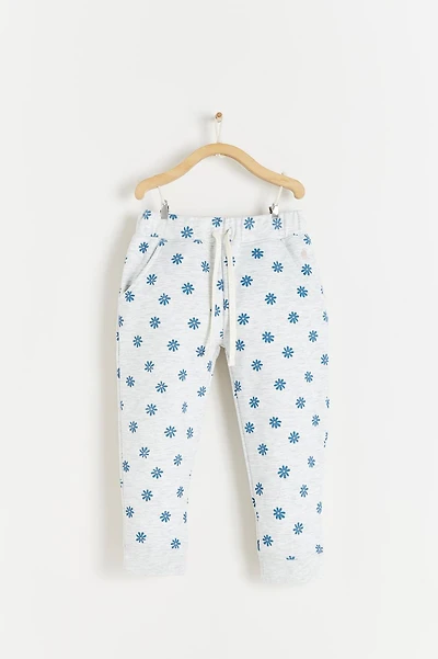 Daisy Print Jogger